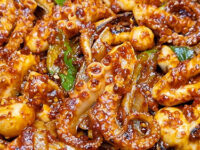 Hwawoodang Spicy Stir-Fried Webfoot Octopus Review